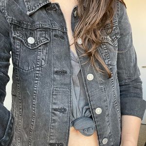 Levi’s original trucker jacket, washed black